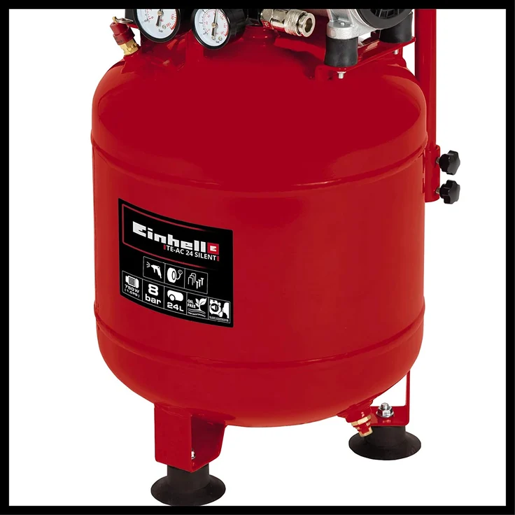 Einhell Kompressor TE-AC 24 Silent 4020610 – Bild 2
