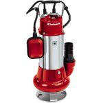 Einhell Schmutzwasserpumpe GC-DP 1340 G (1300W, Ø40mm Fremdkörper, 23.000L-h Förderleistung, Schwimmerschalter, Tragegriff, inkl. Universalanschlüsse) Tauchpumpe