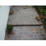 Pflasterstein Porphyr rot/braun/grau 6x8cm gespalten lose, im Big Bag 850 kg 4260651816719