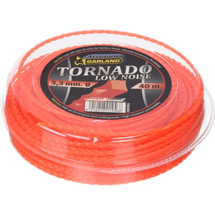 Garland 71023 X 4033 - Seifenspender Nylon''Tornado Spiral in 40 m.-3,3 mm Ø für Freischneider