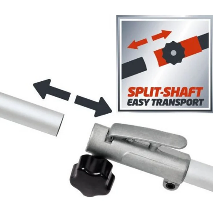 Einhell Benzin-Sense GH-BC 43 AS (1,25 kW, 42cm Schnittbreite Doppelfaden, 25,5cm Schnittbreite Messer, 3-Zahn-Messer, Tippautomatik, Quick Start, Anti-Vibration) – Bild 4