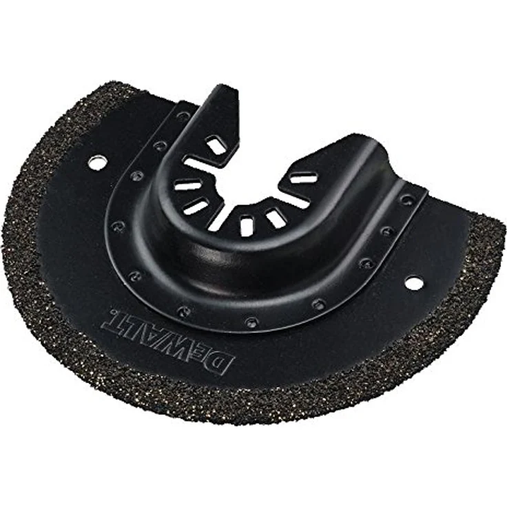 DeWalt Hartmetall Segment-Sägeblatt (95 mm, 3 mm Schnittbreite, Multitool-Zubehör- zum Ausfräsen feiner Fliesenfugen und Schlitzen in Putz oder ähnlichen Materialien) DT20717 – Bild 1