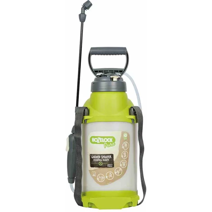 Hozelock 7 L Drucksprüher Befüllung* 5 L, weiß, 20x20x51.9 cm, 4550 0000