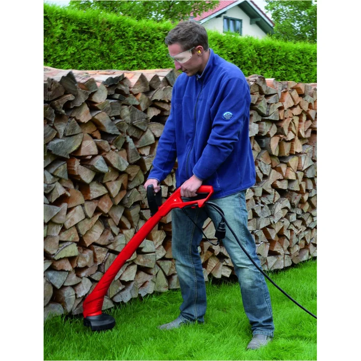 Einhell Elektro-Rasentrimmer GC-ET 3023 (300 W, 11.000 1-min Umdrehungen, 230 mm Schnittkreis, Zusatzhandgriff, Tipp-Automatik, Kabelzugentlastung) – Bild 3