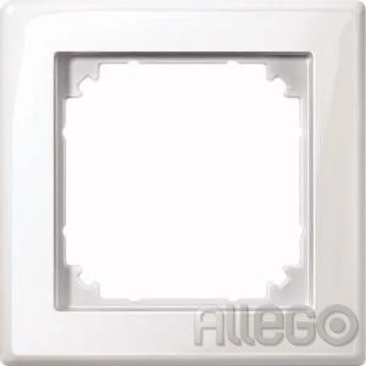 Merten 478119 M-SMART-Rahmen, 1fach, polarweiß glänzend, 1x, 1 Fach
