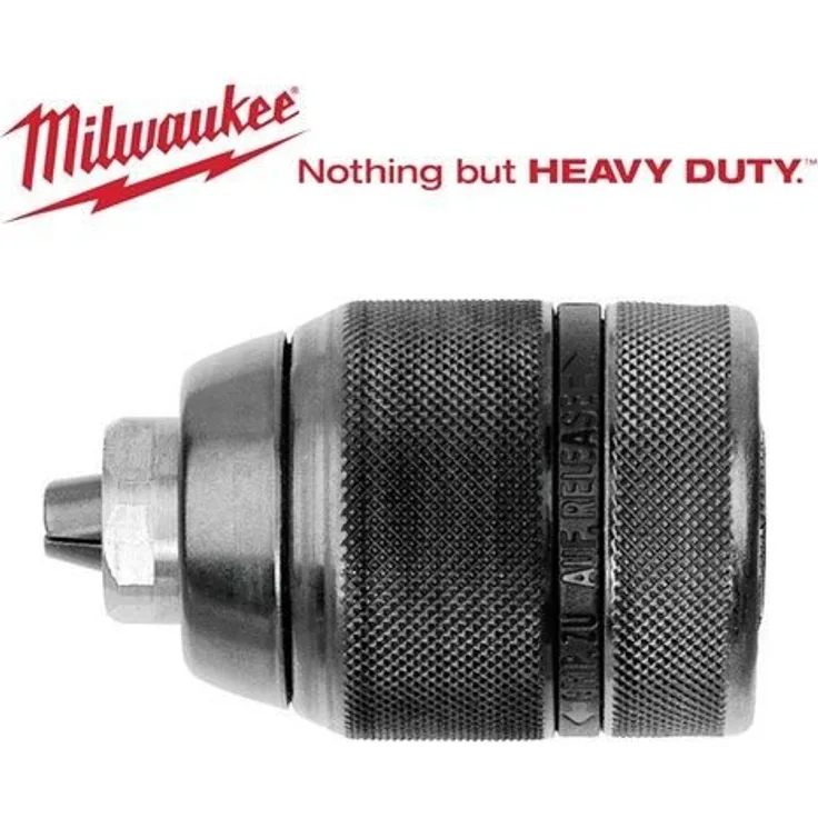 Milwaukee Schnellspannbohrfutter mit Sicherungsschraube 1/2" x 20 / 1,5-13 mm