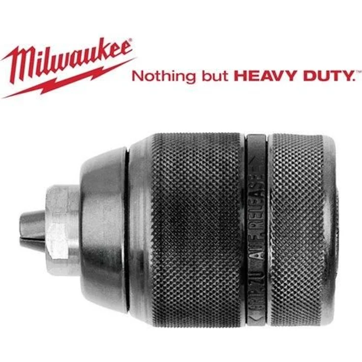 Milwaukee Schnellspannbohrfutter mit Sicherungsschraube 1/2" x 20 / 1,5-13 mm