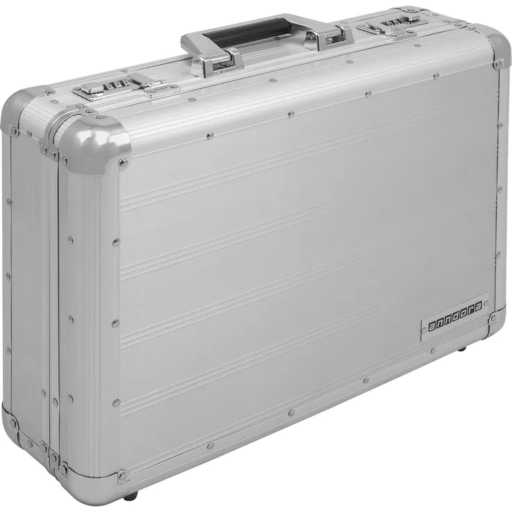 Aktenkoffer Aluminium Attaché Koffer Silber business Zahlenschloss abschließbar