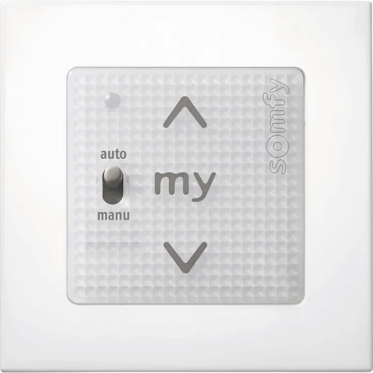 Somfy Wandsender Smoove Uno A/M io Pure o.Rahmen 1811404