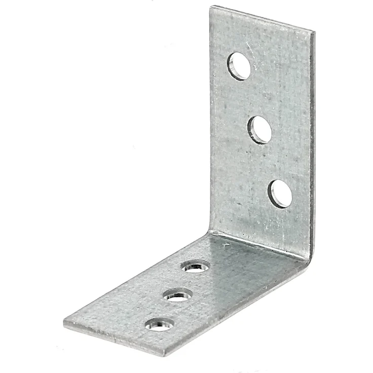 GAH Alberts Winkelverbinder, 40 x 40 x 20 mm, verzinkt | Holzverbinder-Winkel, Stahl – Bild 1