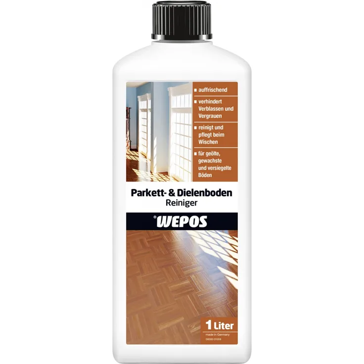 Wepos Parkett- und Dielenbodenreiniger 1 l