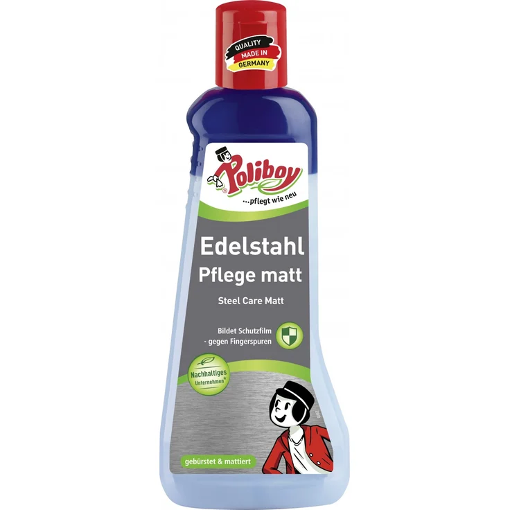 Poliboy Edelstahlpflege matt, 200 ml – Bild 1