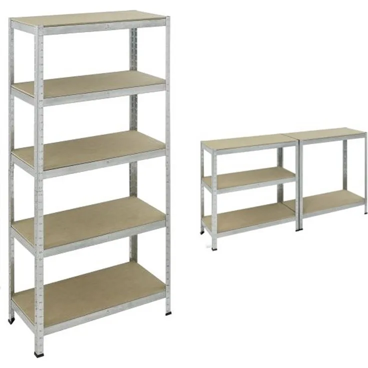 Baumarktplus Schwerlastregal 180x90x40 verzinkt 875kg Regal Lagerregal Steckregal Kellerregal