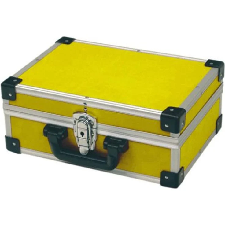 Alu Werkzeugkoffer gelb 330x230x150mm (191010) – Bild 1