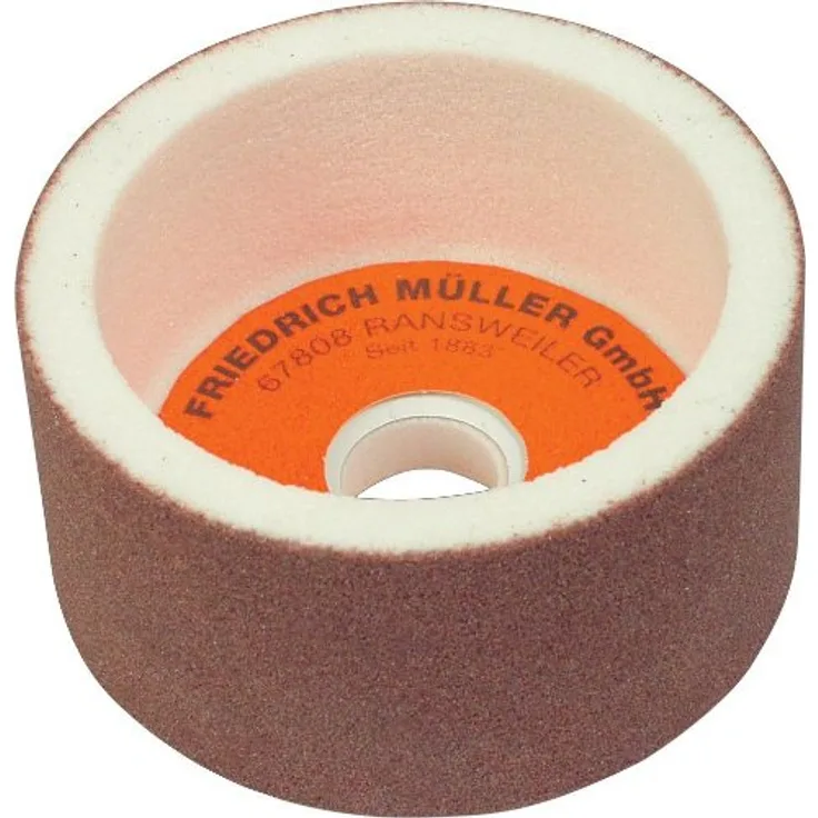 Müller Schleiftopf Edelkorund 100 x 50 x 20 mm K80