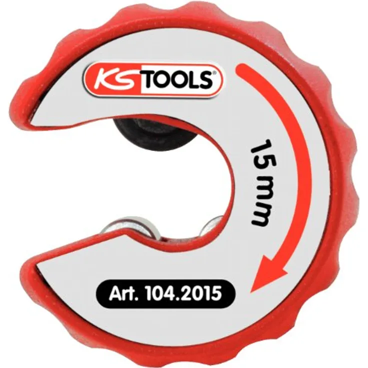 KS Tools 104.2015 Kupferrohr Ratschen-Rohrabschneider, 15mm