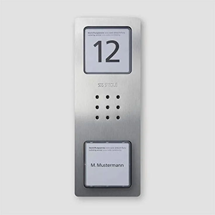 Siedle Gehäuse-Oberteil CA 812-1 CA 850-1 E Edelstahl Audio