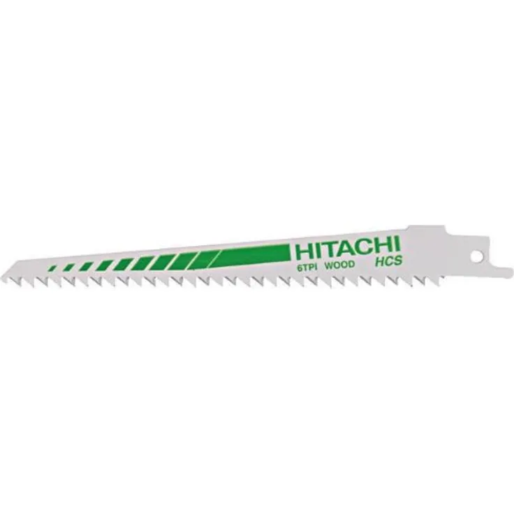 Hitachi Tigersägeblatt 150 mm,HCS,6TPI (VE = 5 Stück)