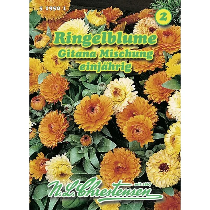 N.L. CHRESTENSEN Ringelblume Gitana Mischung Ringelblumensamen 