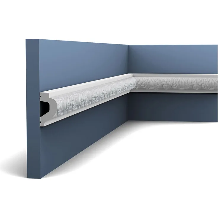 Stuck Wandleiste Decor P3020F LUXXUS flexible Zierleiste Friesleiste Stuck Dekor Profil Zierleiste Wand 2 Meter - Orac