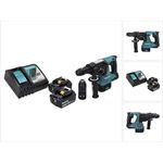 Makita DHR243RG Akku Bohrhammer 18 V SDS plus Brushless inklusive 2x Akku 6,0 Ah inklusive Ladegerät