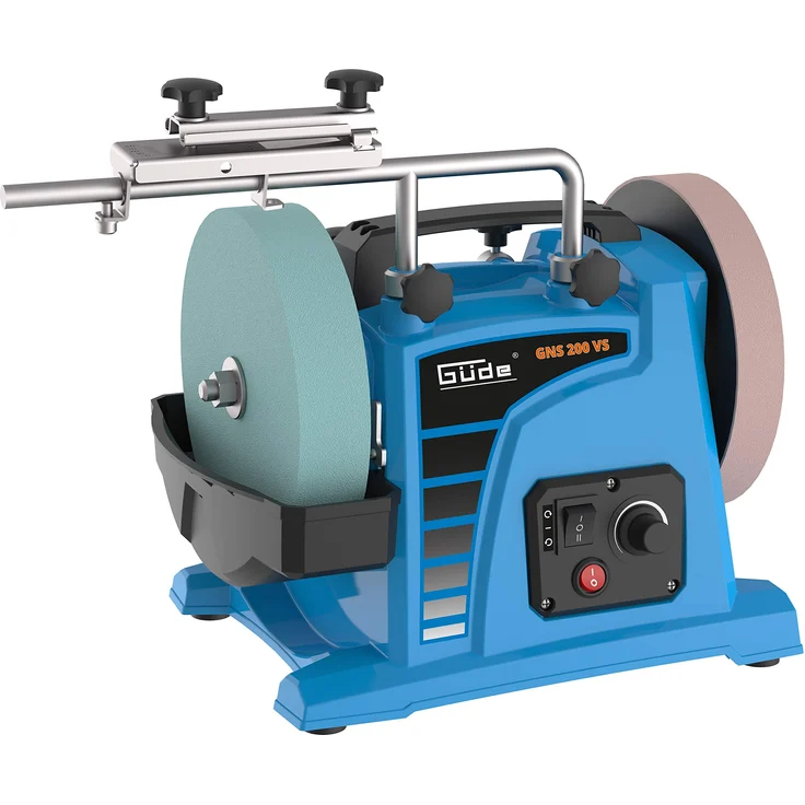 Güde 55247 GNS 200 VS Nassschleifer (230 V, 120 W, 200 mm Trocken- und Nass-schleifscheibe) – Bild 1