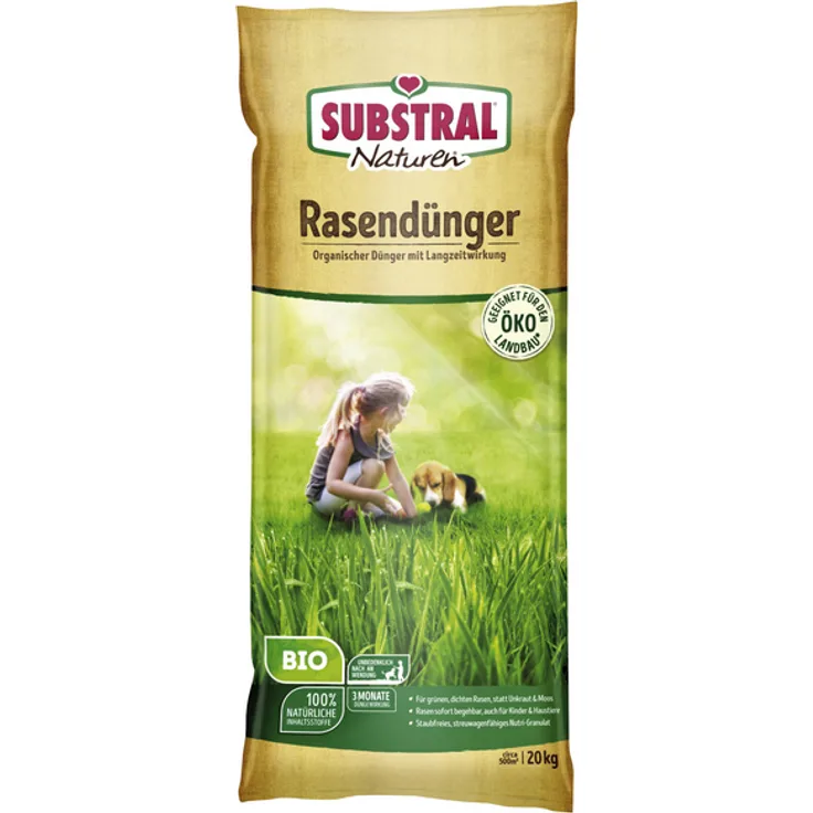 Substral Naturen Bio Rasendünger 500 20 kg