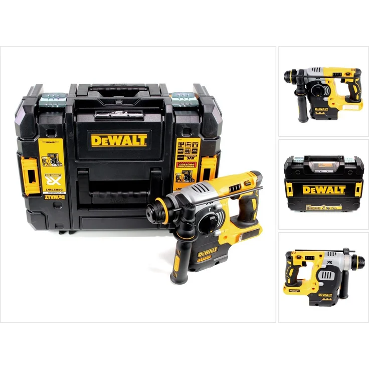 DeWalt XR Akku-Kombihammer DCH273NT SDS-Plus Kombi-Hammer mit Pneumatik-Hammerwerk & bürstenlosem Motor für diverse Bohranwendungen & leichte Meißelarbeiten, Li-Ion 18 V – Bild 2