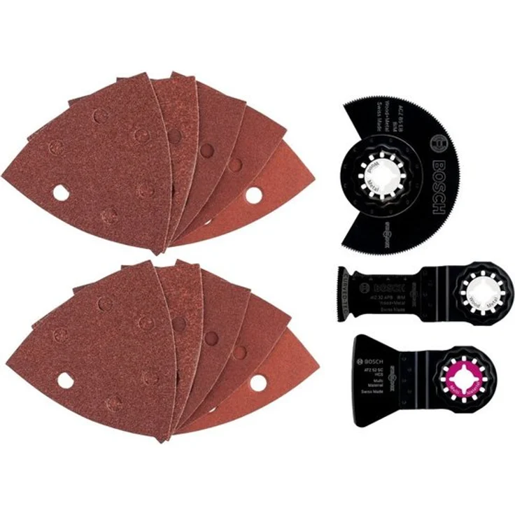 Bosch 5tlg. Universal-Set ACZ 85 EB (1x), AIZ 28 EB (1x), ATZ 52 SFC (1x), Red Wood-to (2608661694)