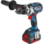Bosch Professional 06019G0306 GSB 18V-85 C System Schlagbohrschrauber,18 V,Schwarz,Blau,Silber