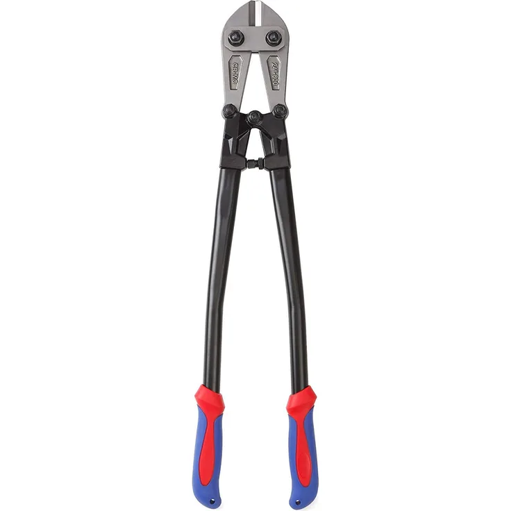 WORKPRO W017006A Bolt Cutter, Bi-Material Handle with Soft Rubber Grip, 24'', Chrome Molybdenum Steel Blade