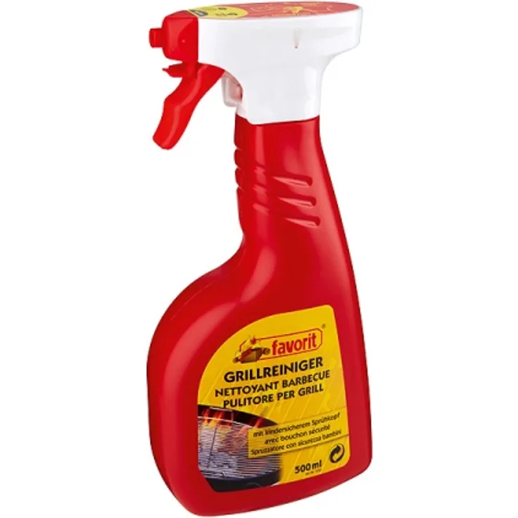 Favorit Grill-Reiniger flüssig 500 ml für Grill und Rost Grillrost Reiniger 1230