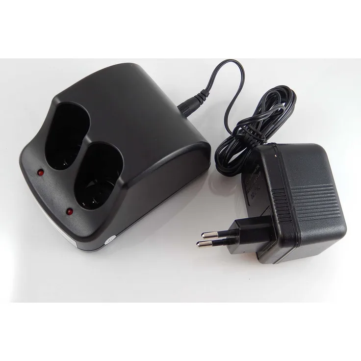 vhbw 220V Netzteil Ladegerät Ladekabel passend für Werkzeug Black & Decker Versapak VP321, VP3621, VP368, VP4000, VP4100, VP4200, VP4300, VP510, VP600