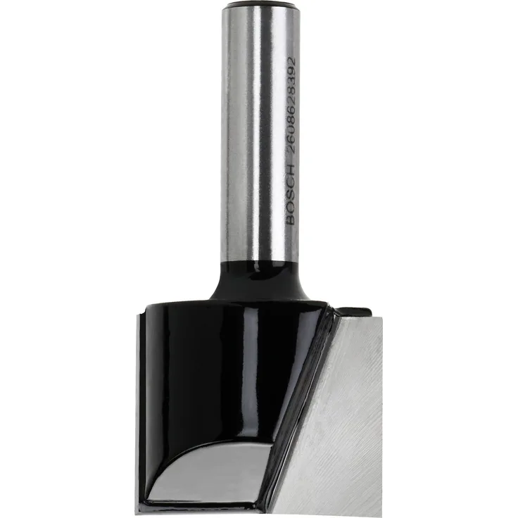 Bosch 2608628414 Fräser-Bit, gerade, zweischneidig, 19 mm Durchmesser, Hartmetall