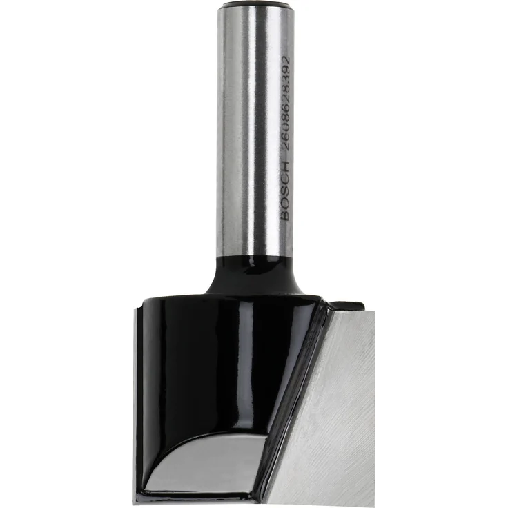 Bosch 2608628414 Fräser-Bit, gerade, zweischneidig, 19 mm Durchmesser, Hartmetall