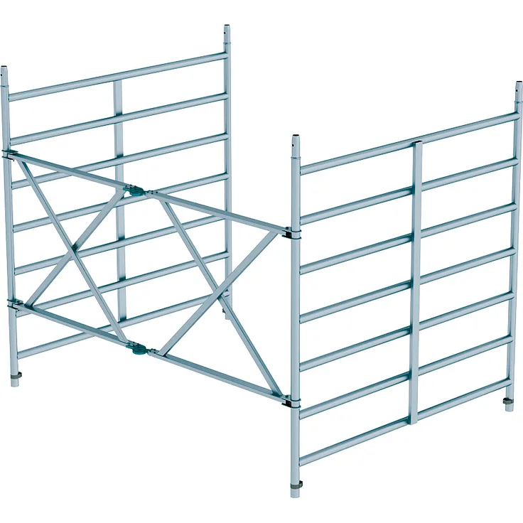 Günzburger Klapprahmeneinheit für Klappgerüste mit Dreifach-Plattform