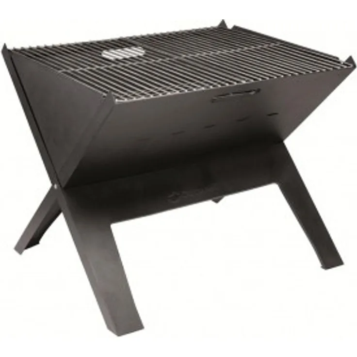 Outwell Cazal - Portable Feast Holzkohlegrill, Schwarz,