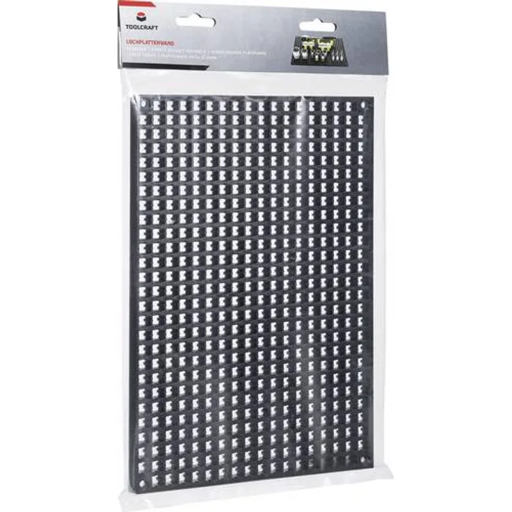 TOOLCRAFT 553945 Lochplattenwand (L x B) 278mm x 194mm