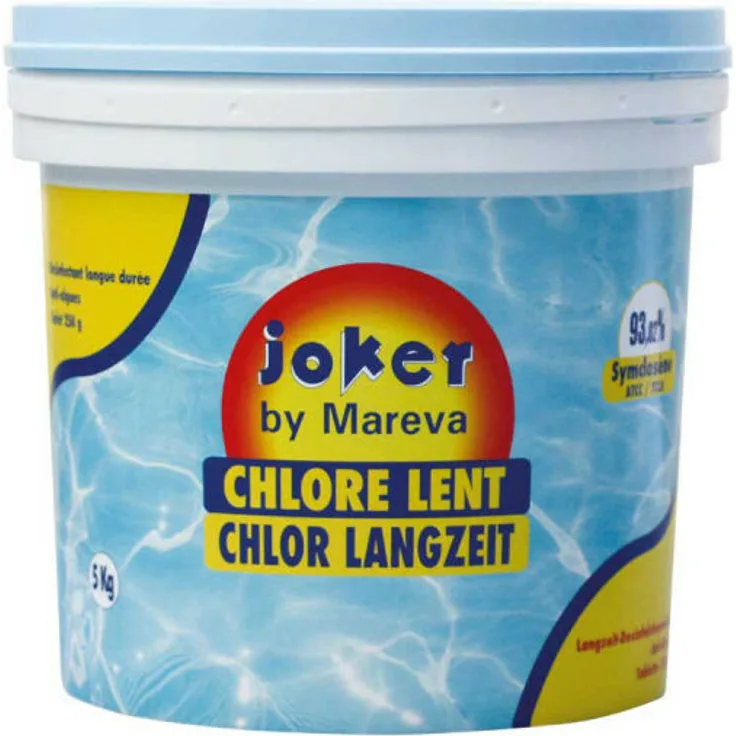 JOKER Slow Chlorine MAREVA Pool Pebbles - 5 kg - 250 g - 100766U - Joker