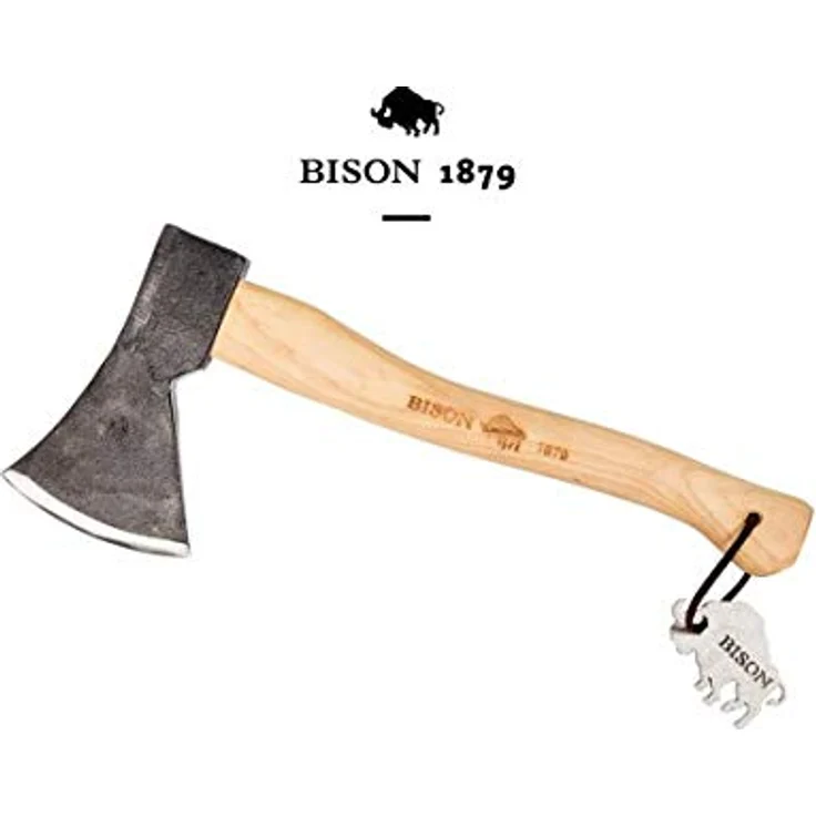Bison 1879 800g Universalbeil Bison1879 600g-HY 360 mm, Natur – Bild 1
