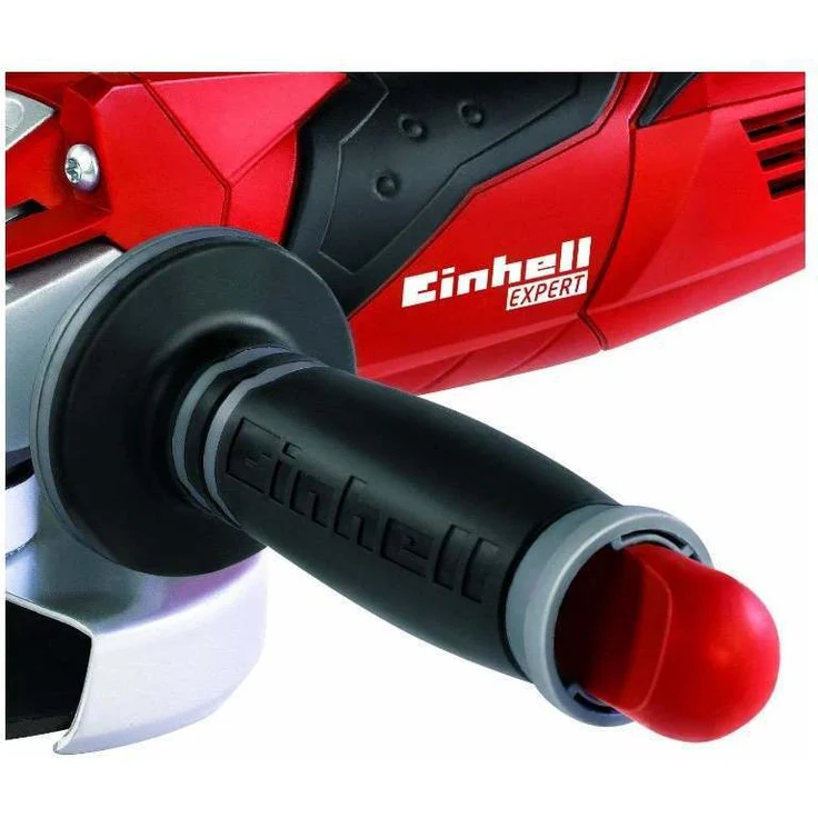 Einhell Winkelschleifer TE-AG 125-750 Kit (750 W, Scheiben-Ã˜ 125 mm, Schlüssel im Zusatzhandgriff, inkl. Dia-Trennscheibe, Scheibenschutz, im Koffer) – Bild 5