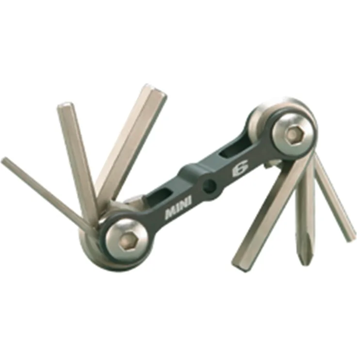 Topeak Multifunktionswerkzeug Mini 6, Grau