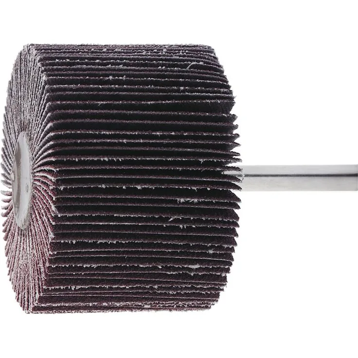 LUKAS Fächerschleifer 40 x 10 mm Normalkorund Korn 60 Schaft 6 mm