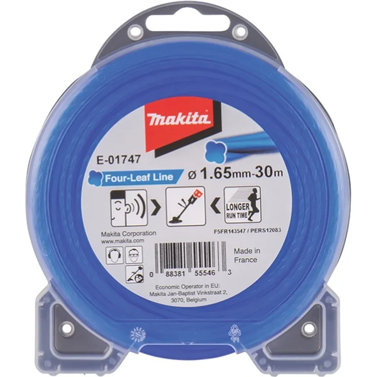 Makita Mähfaden Four Leaf 1,65 mm, 30 m E-01747