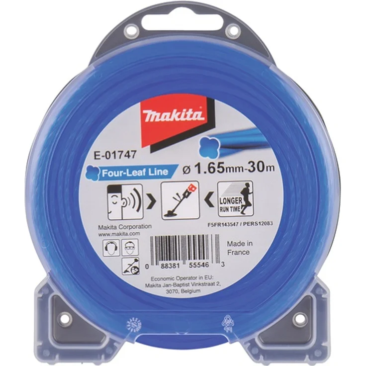 Makita Mähfaden Four Leaf 1,65 mm, 30 m E-01747 – Bild 1