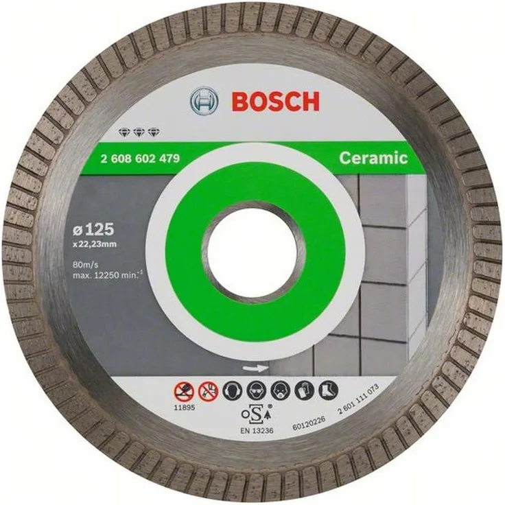 Bosch Diamanttrennscheibe FPP Gres 125 mm (2608602479)