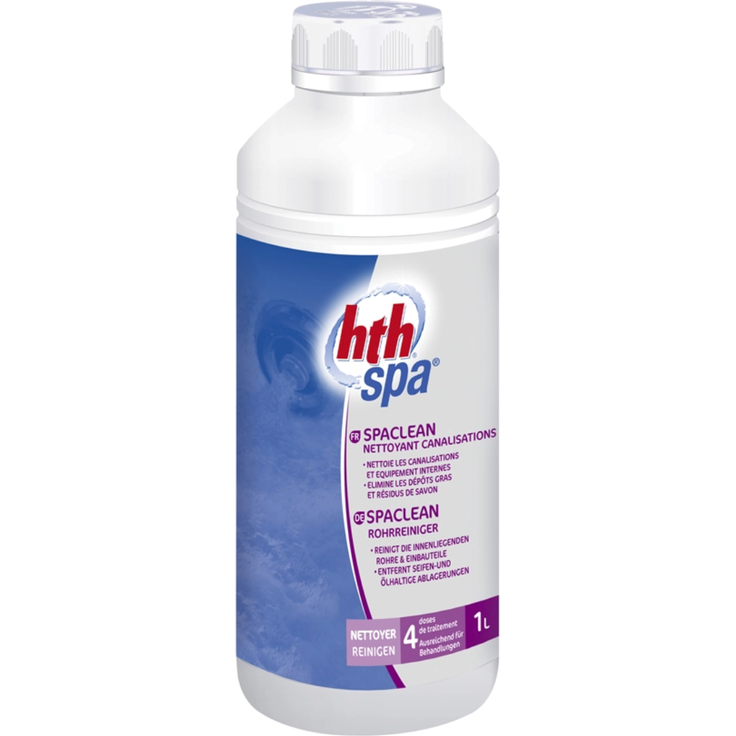 hth spa Spaclean Rohrreiniger 1 Liter für Whirlpools & Swimspas