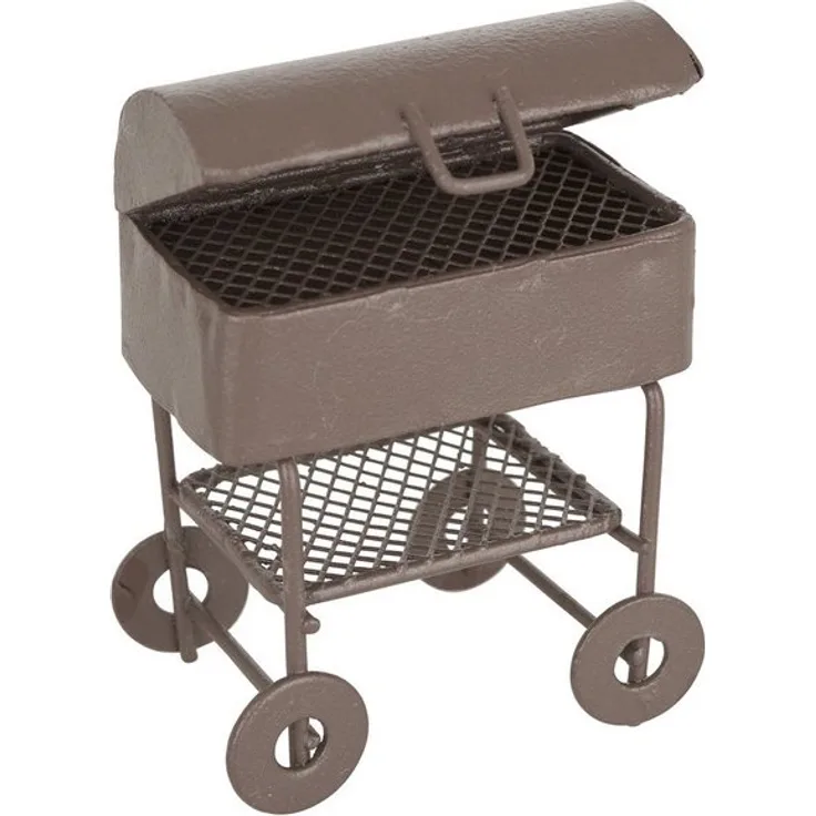 HobbyFun Dekofigur »Koffergrill Lyss«, 7 cm hoch