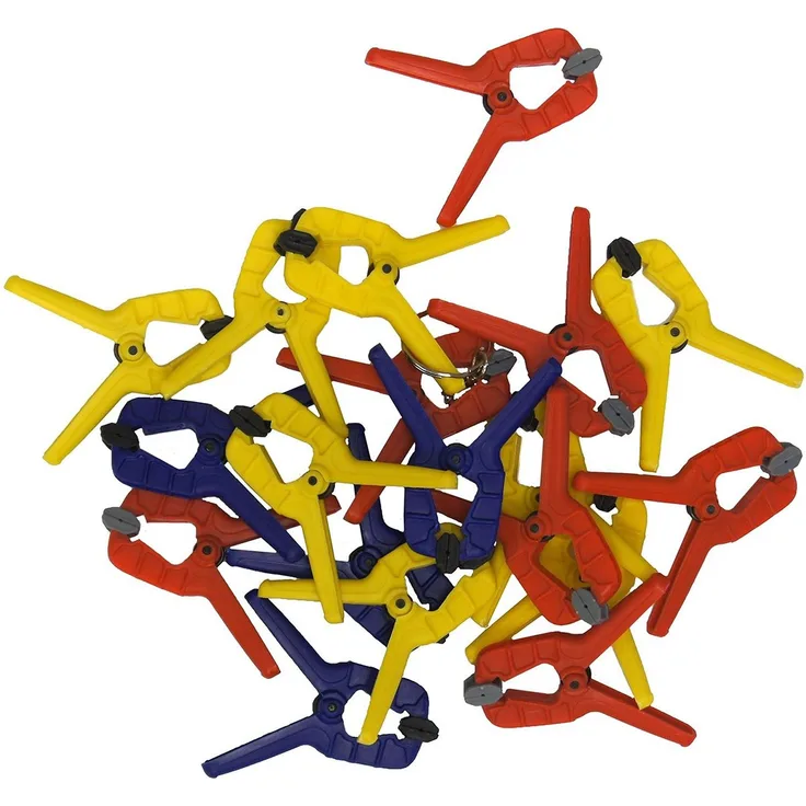 Connex COXT864425 Feder-Spannzwingen 25 mm, 20 Stück
