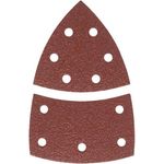 Bosch Schleifblatt (für Multischleifer verschiedene Materialien, 10 Stück, 102 x 62-93 mm, Körnung 40) - Preisvergleich